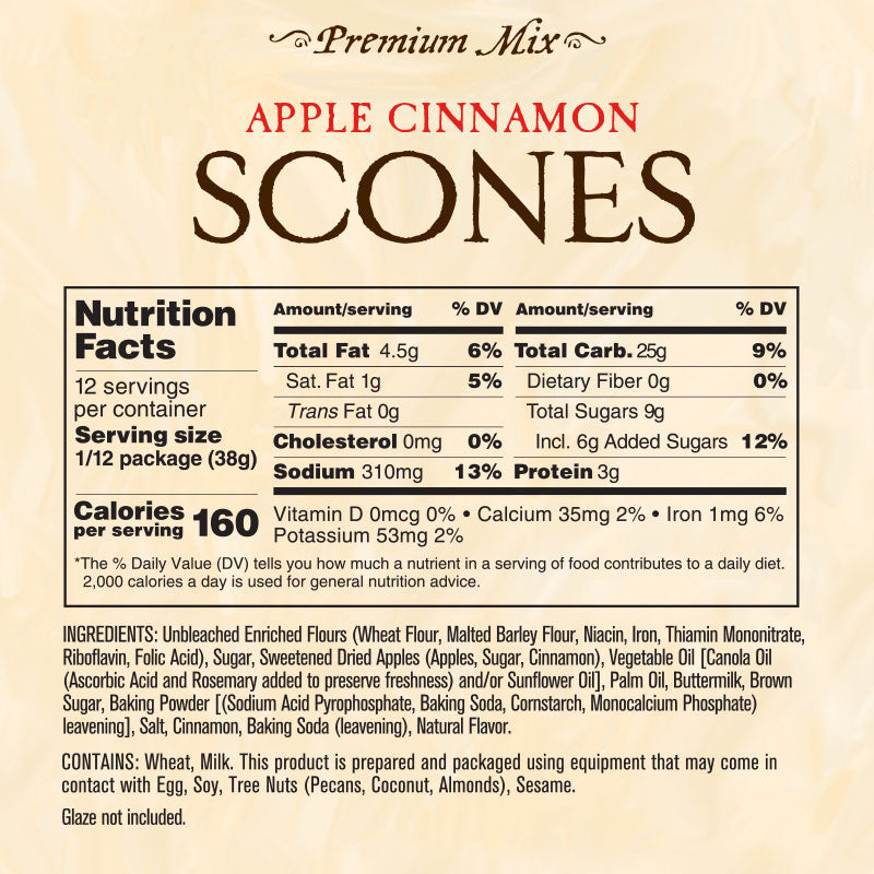Apple Cinnamon Scone Mix