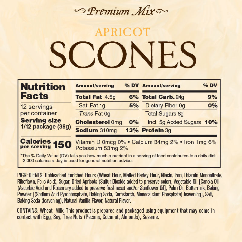 Apricot Scone Mix