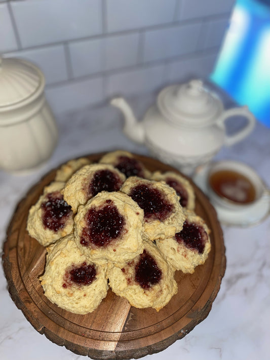 English Jammies Scones