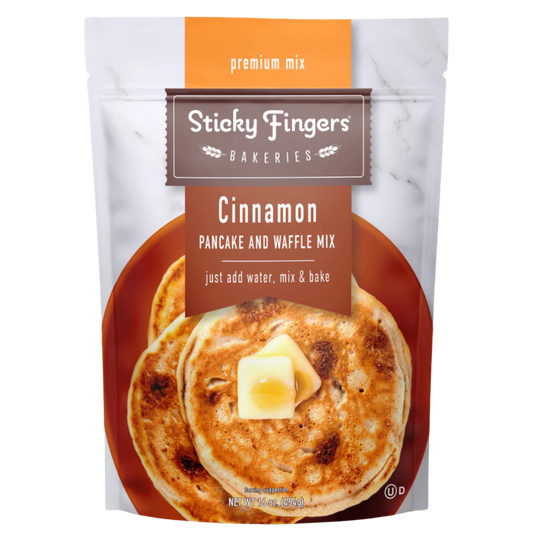 Sticky Fingers Bakeries Cinnamon Pancake & Waffle Mix