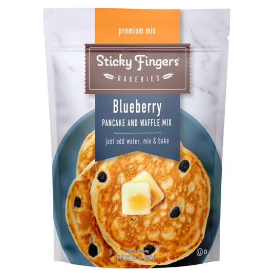 Sticky Fingers Bakeries Blueberry Pancake & Waffle Mix